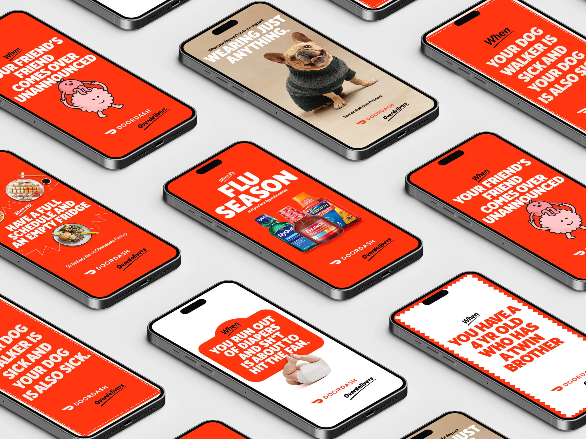 DoorDash phone screens